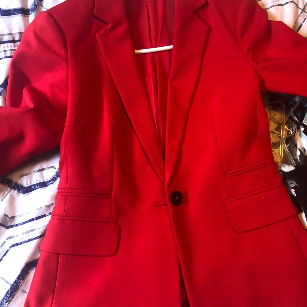 Red Express Blazer Size 2